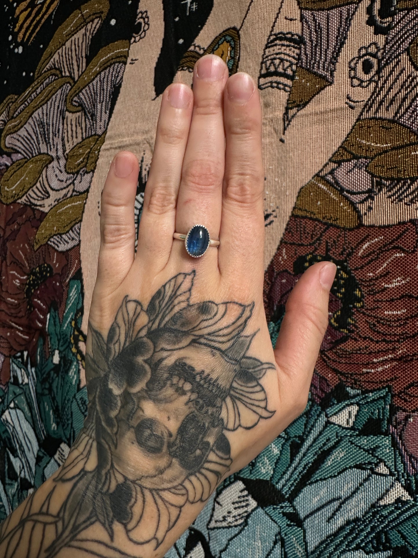 Blue Kyanite Ring - Size 7