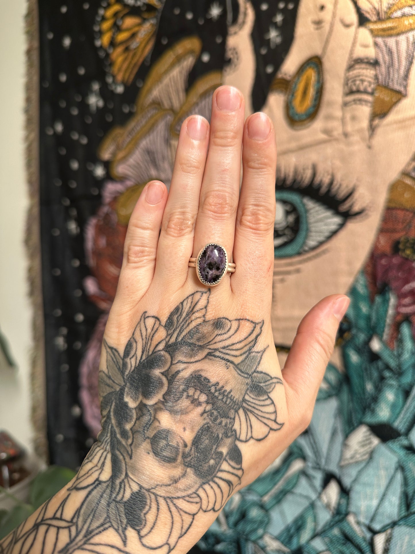 Charoite Ring - Size 10