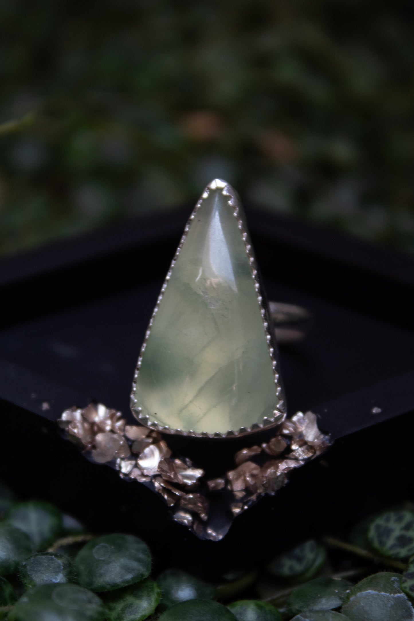 Prehnite Ring - Size 5.5