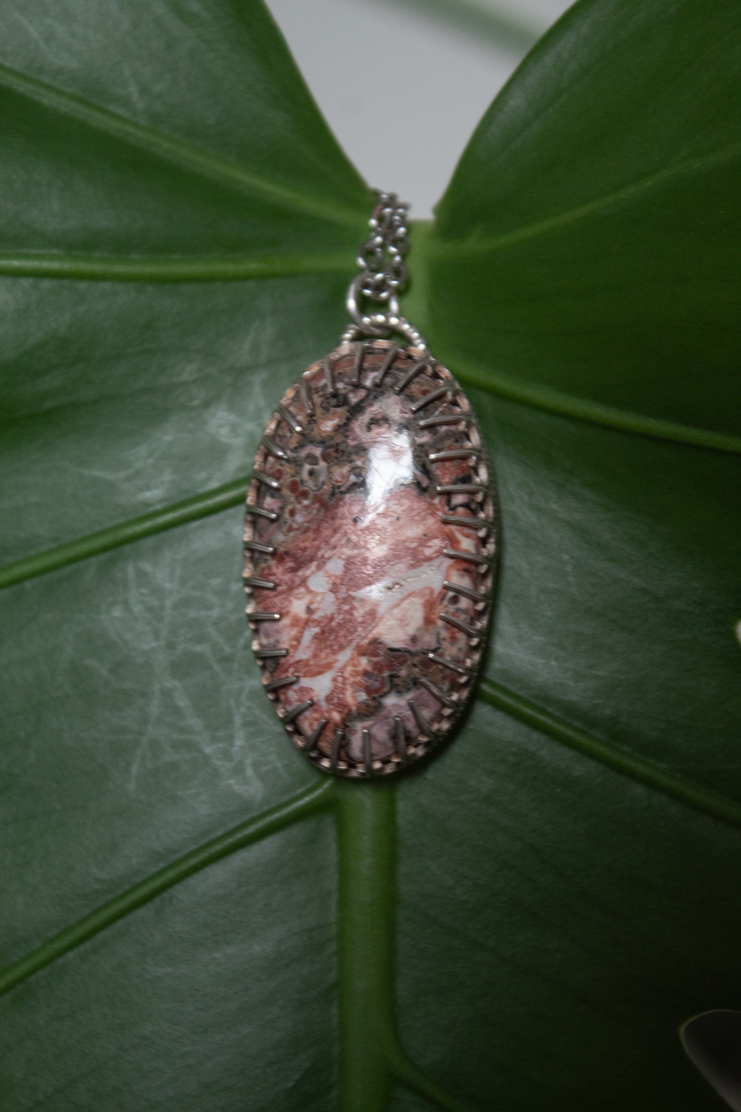Poppy Jasper Pendant
