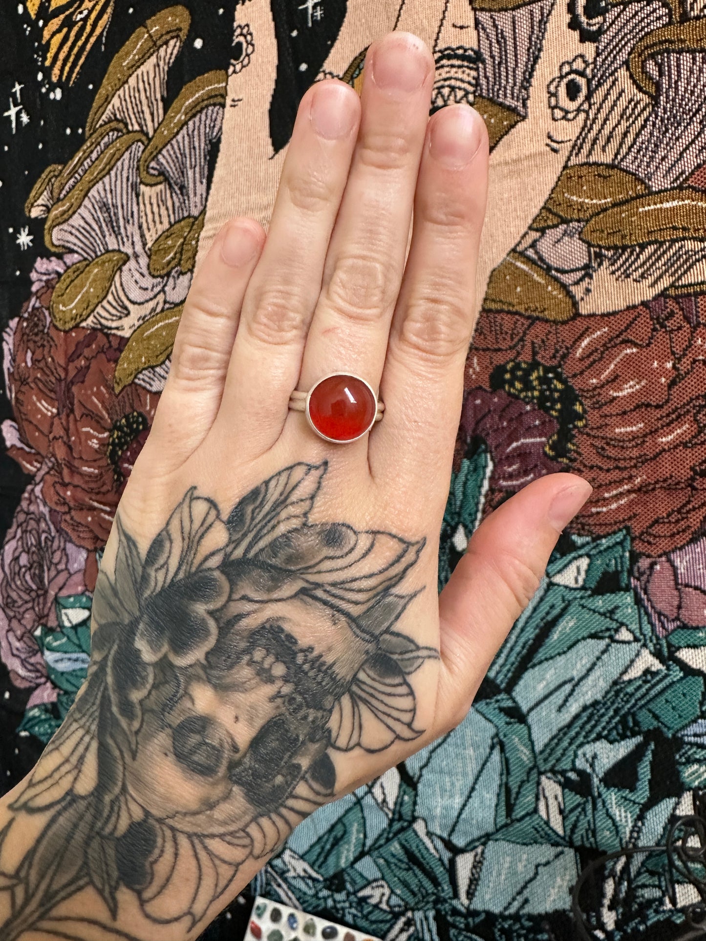 Carnelian Ring - Size 10