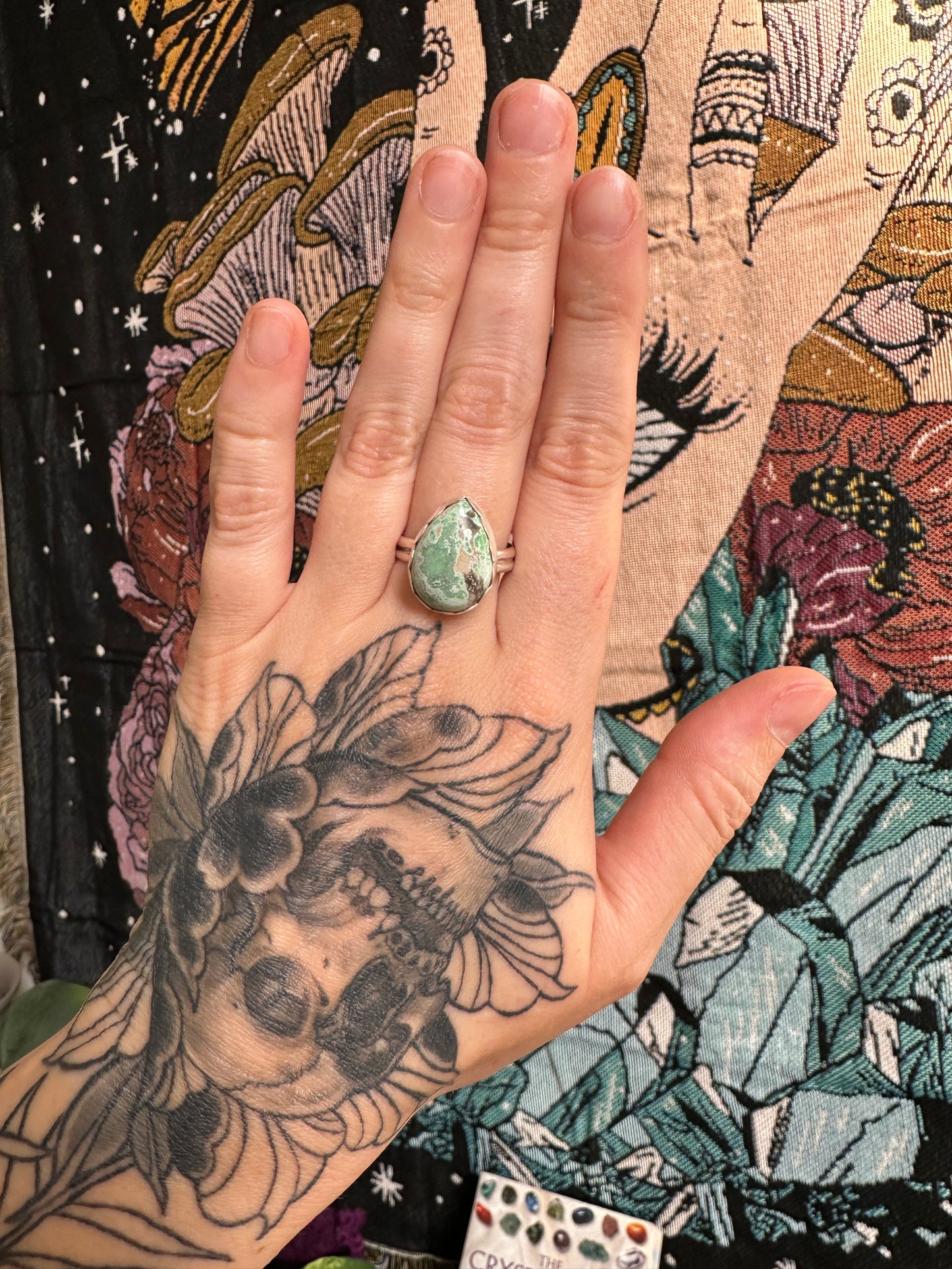 Utah Variscite Ring - Size 9