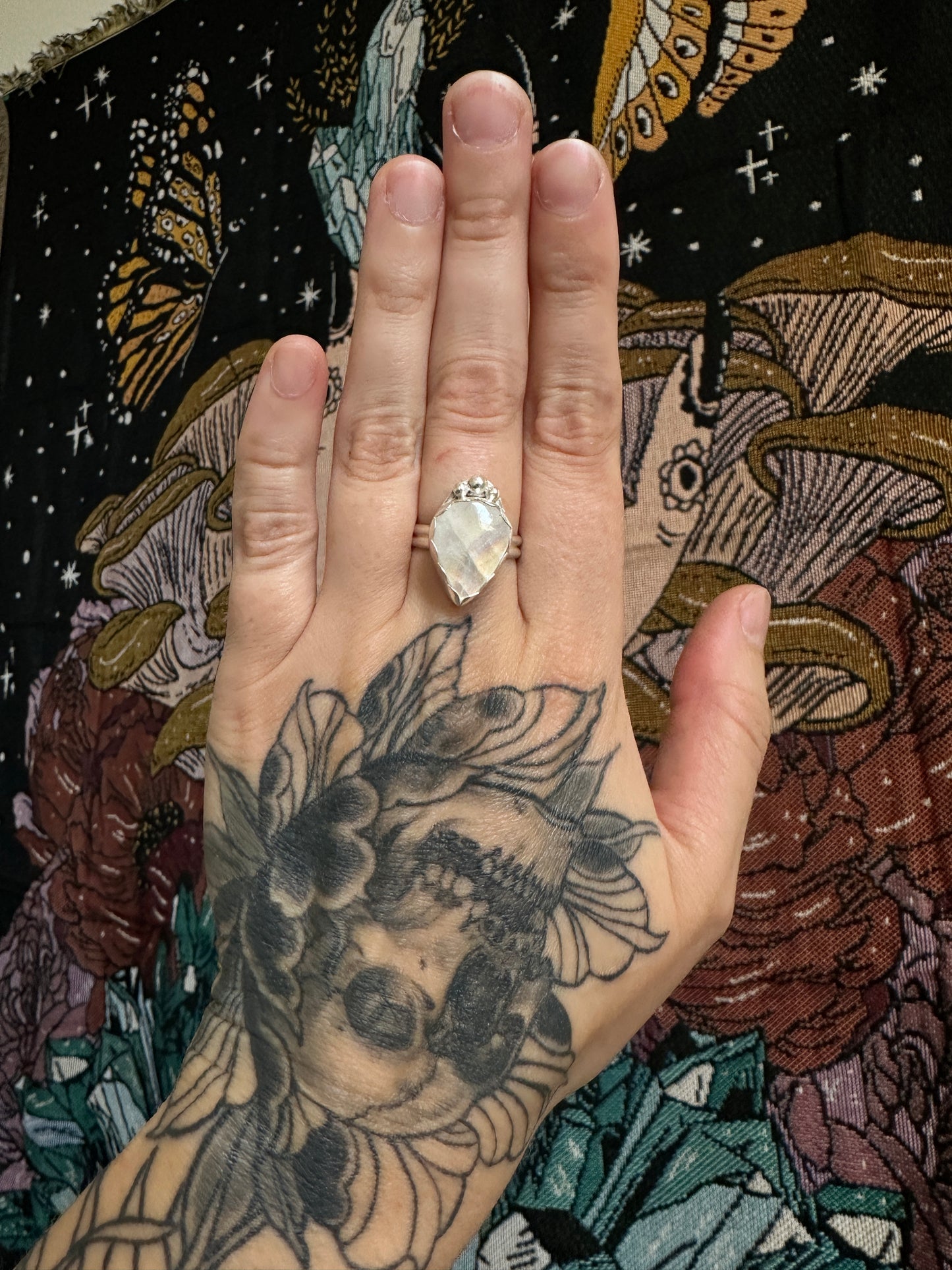 Moonstone Ring - Size 7.5