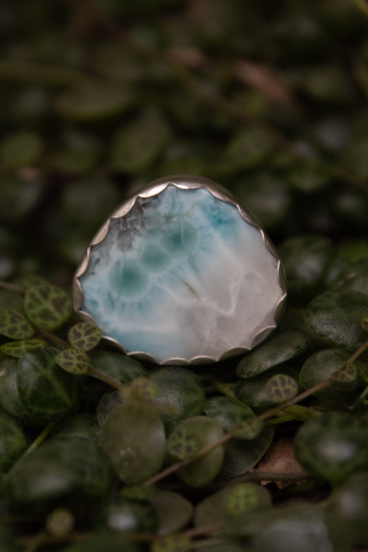 Larimar Ring - Size 7
