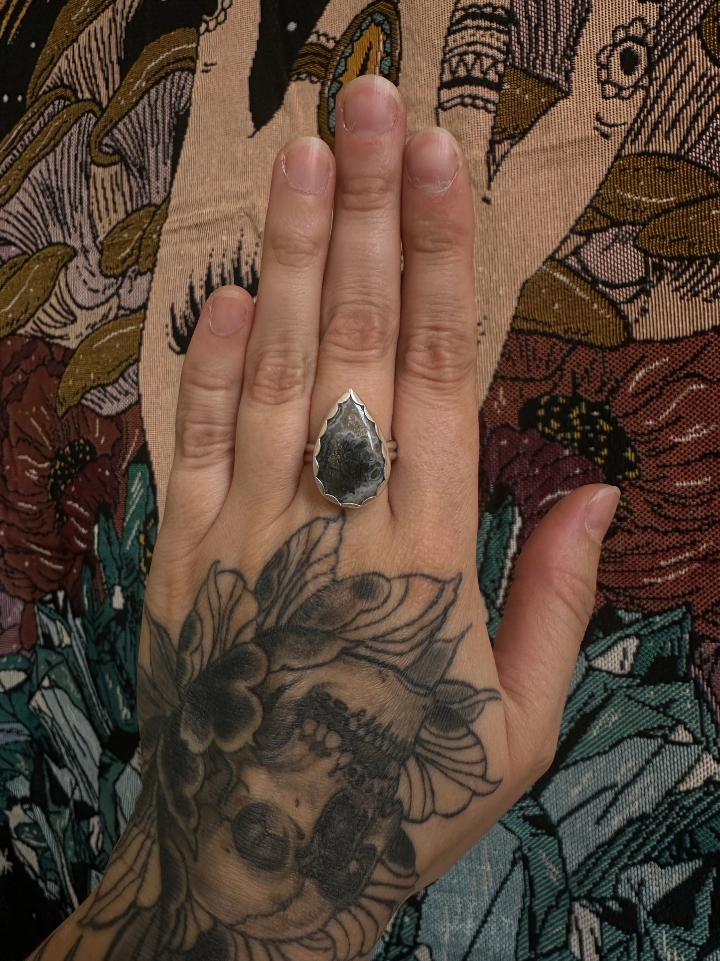 Pyrite Ring - Size 9.5