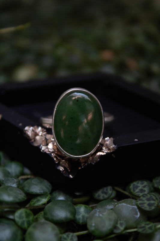 Jade Ring - Size 10